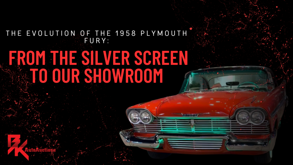 The Evolution of the 1958 Plymouth Fury: From the Silver Screen to Our Showroom
